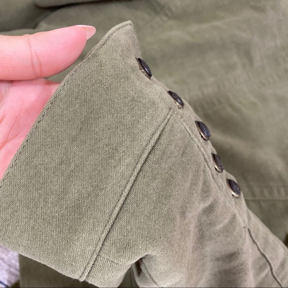 🔥Zara Jacket Olive Size S - Picture 6 of 9